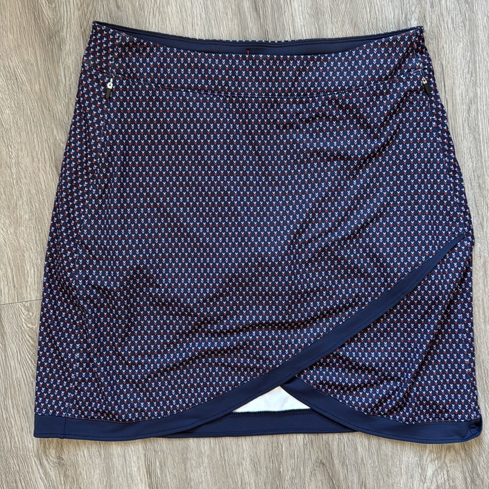 Peter Millar Lined Golf Tennis Pickleball Skirt Women's XS Blue